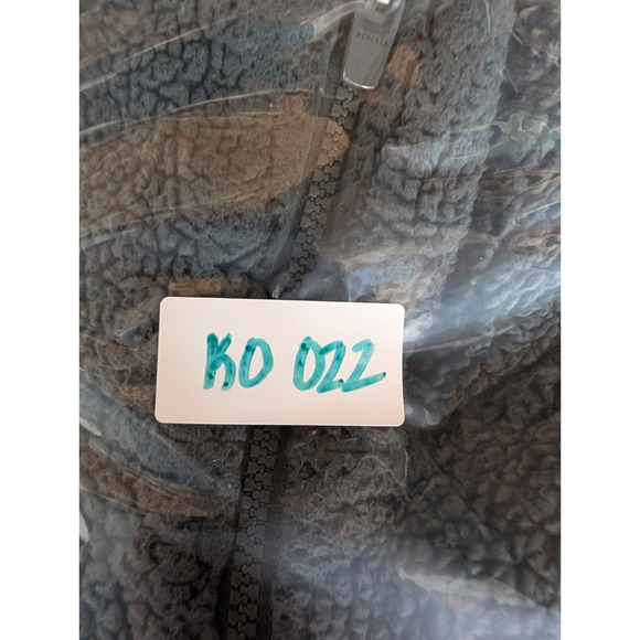 Athleta Tugga Sherpa Fleece Crop Jacket Bali Green Athleisure Outdoor Size Small - Picture 13 of 14